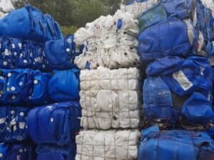 Hdpe Blue Drum Scrap